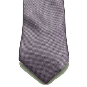 Puccini Hand Made Solid Color Polyester Pink Tie